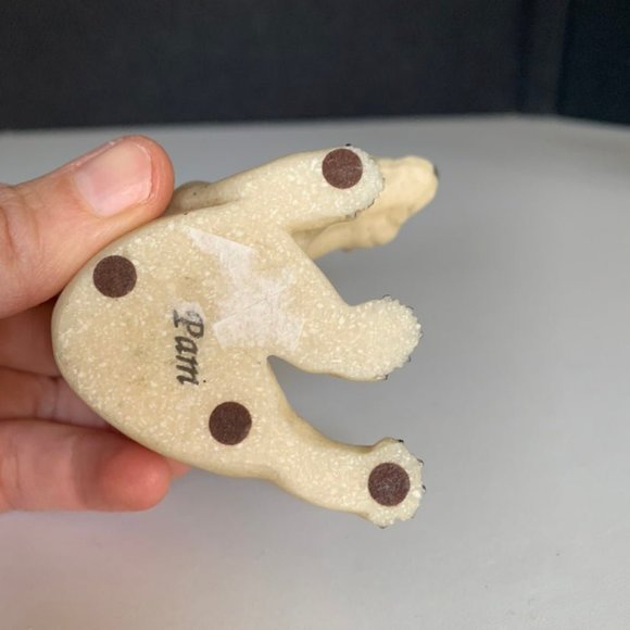 Quarry Critters Pam Polar Bear Cream 2000 Second Natural Design Collectible. - Picture 4 of 8